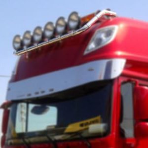BARRA DE TECHO CROMADA DAF (EURO 6 MEGASPACE)