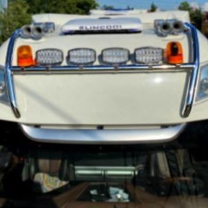 BARRA DE TECHO TIPO H LARGA CROMADA DAF (XF 105 / XF 106)