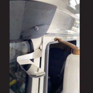 SOPORTE DE ANTENA CROMADO (XF 105 / XF 106)