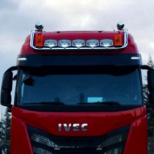 BARRA DE TECHO CROMADA IVECO S-WAY