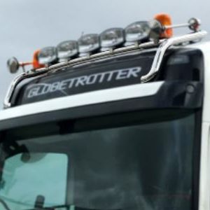 BARRA DE TECHO ESTANDAR CROMADA VOLVO (FH4)
