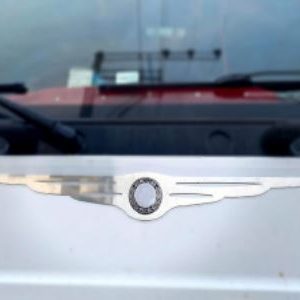 LOGO DECORATIVO CROMADO MERCEDES BENZ (MP3)