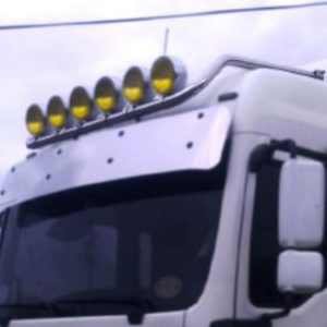 BARRA DE TECHO LARGA CROMADA MAN TGA XL
