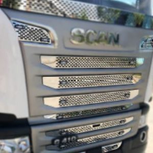 EMBELLECEDOR CROMADO CALANDRA C/RADAR SCANIA (G400)