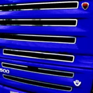 EMBELLECEDOR CROMADO REJILLA SCANIA (2004-2009/R420)