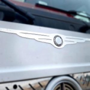 LOGO DECORATIVO CROMADO MERCEDES BENZ (AXOR)