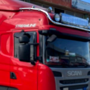 BARRA DE TECHO LARGA CROMADA SCANIA (HIGHLINE)